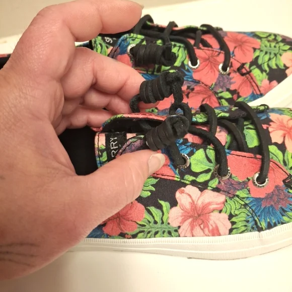 SPERRY TOP SIDER TROPICAL PRINT EUC - Picture 15 of 16